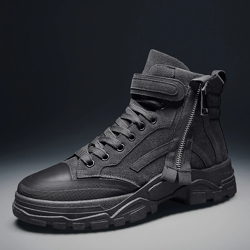 Ботинки мужские зимние повседневная обувь высокие берцы|Ботинки| |