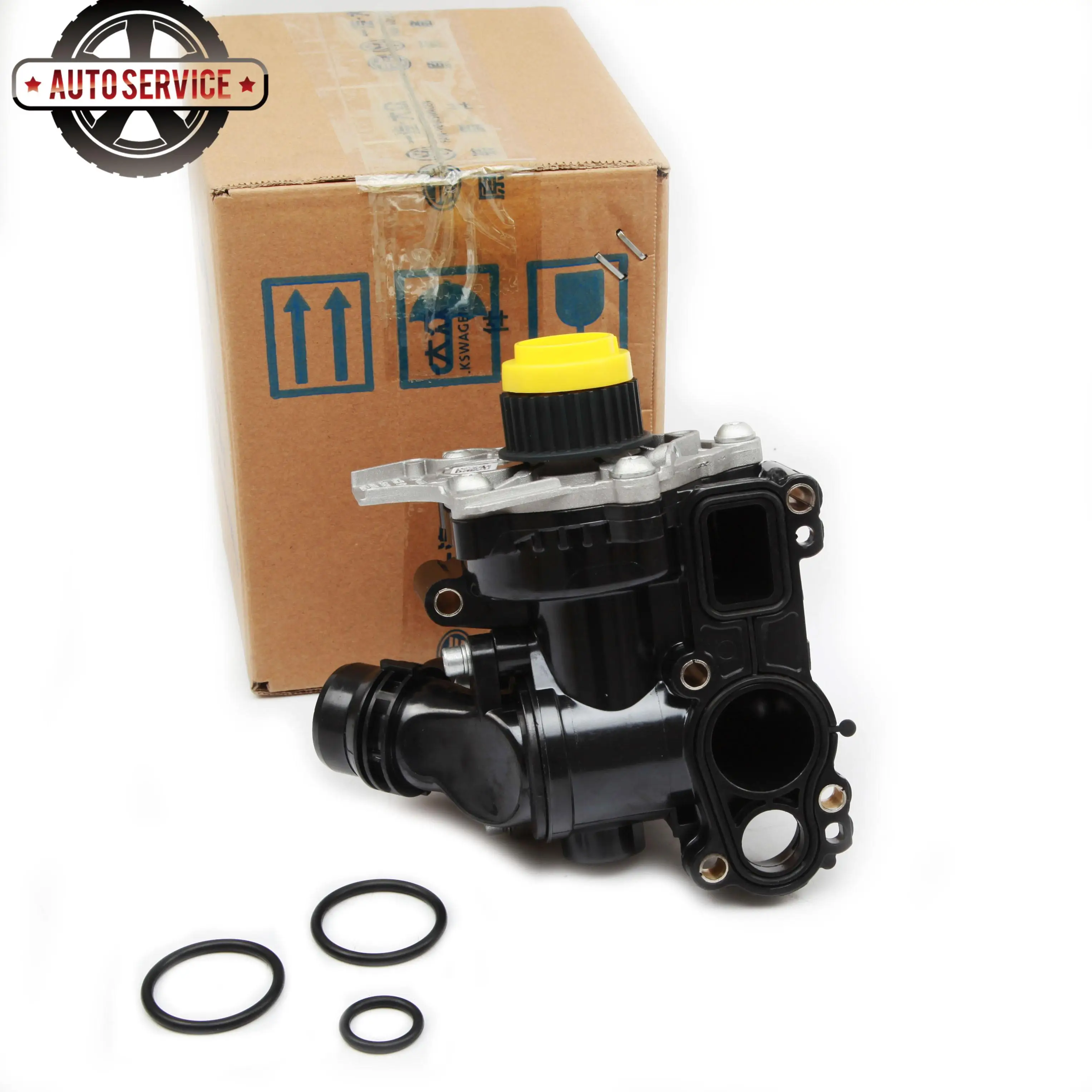 

06H 121 026 CQ EA888 MK2 1.8T / 2.0T Water Pump Thermostat Assembly For VW Golf GTI Passat CC Tiguan Eos Audi A4 A5 A6 Q3 Q5 TT