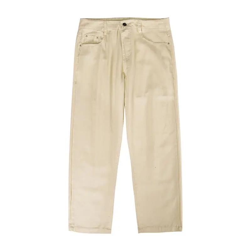 

Spring Summer Cotton Casual Pants Men's Fashion Wide-leg Pants Men Streetwear Korean Loose Hip-hop Straight-leg Pants Mens M-3XL