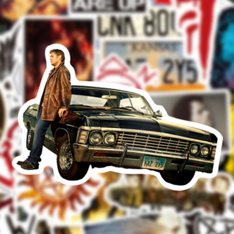 Maleta de tendencia Supernatural, 10/30/50 Uds., guitarra, decoraci&oacute;n de juguetes, venta al por mayor-4