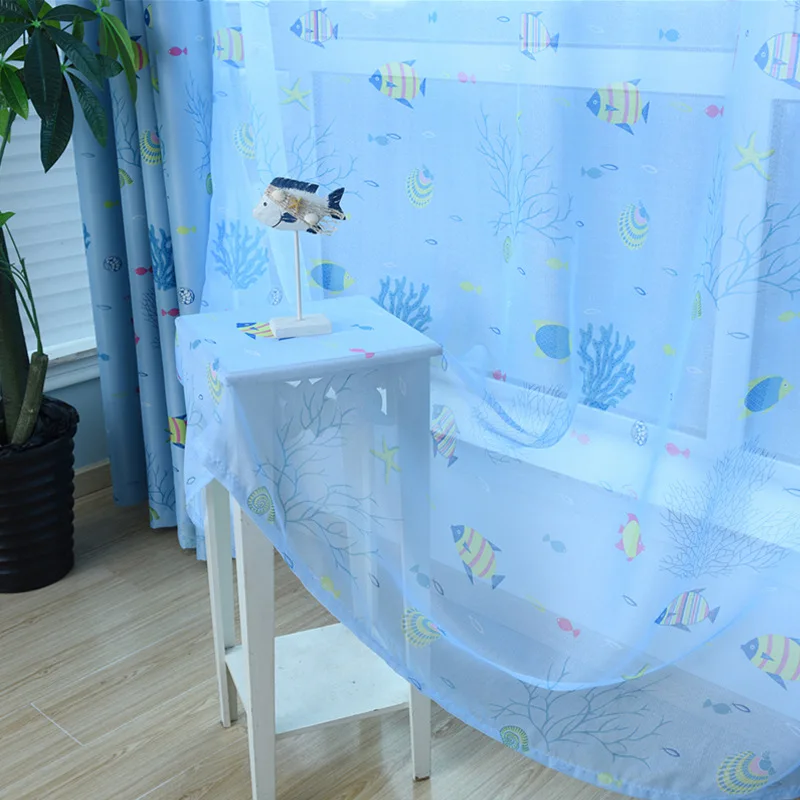 Симпатичные затемняющие шторы для гостиной детей мальчиков девочек Мультяшные