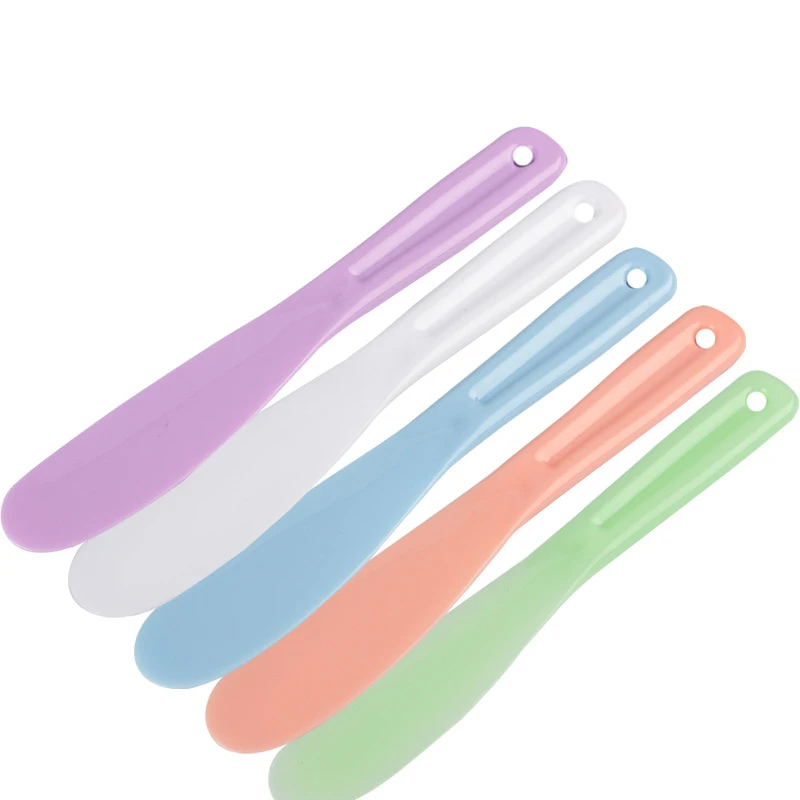 1 шт. мини косметический шпатель одноразовые изогнутые совок макияж маска Крем