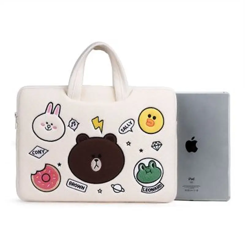 

Fashion Cute Cartoon Girls Apple Ipad Sleeve Case Bag for air1/2/3 mini456 ipad 6th 5th 7th Generation 9.7 10.2 10.5 pro11 Pouch