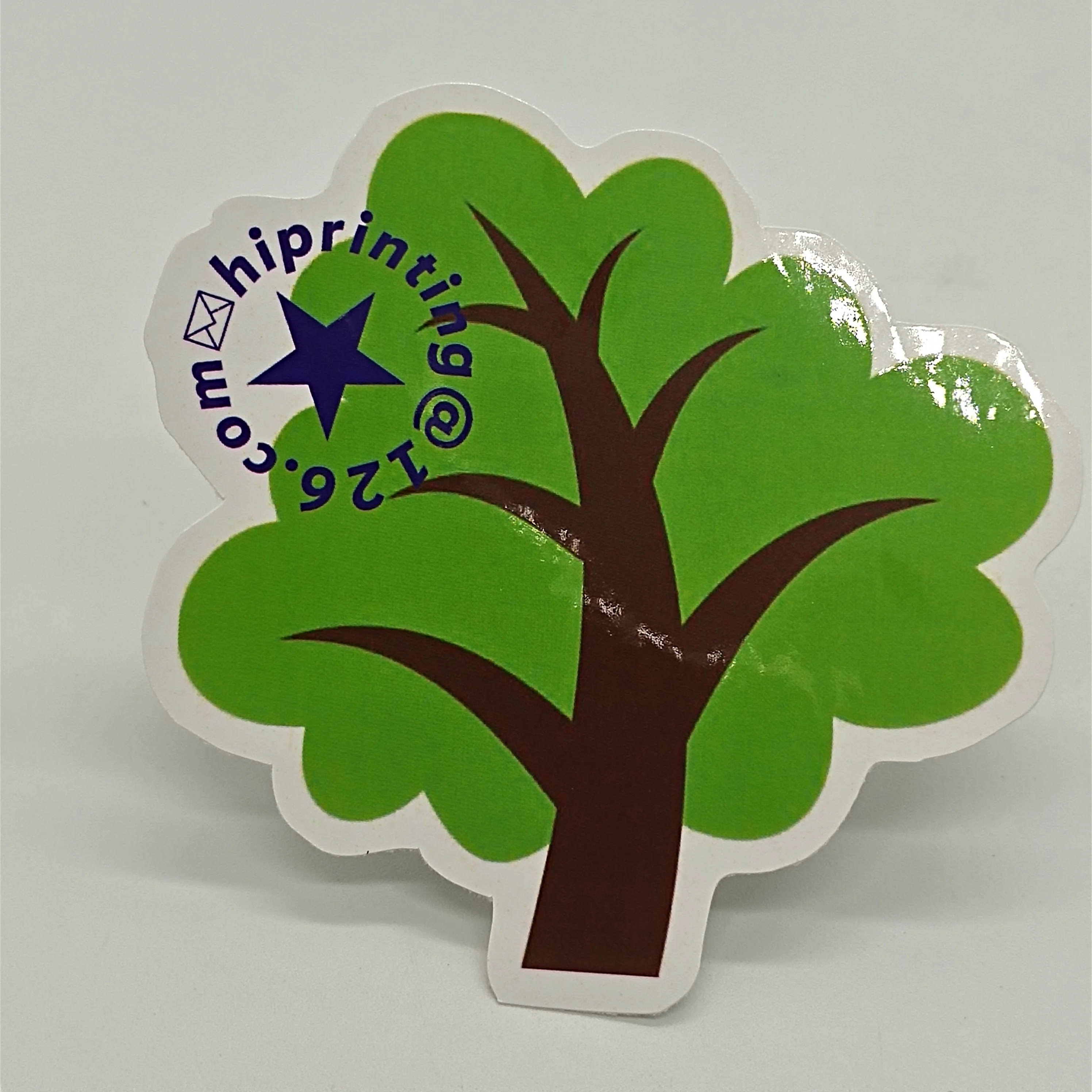 

Plastic Vinyl Stickers Label Printing Custom