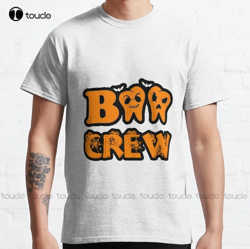 

Dental Boo Crew Classic T-Shirt Car Shirts Custom Aldult Teen Unisex Digital Printing Tee Shirt Fashion Funny New Xs-5Xl