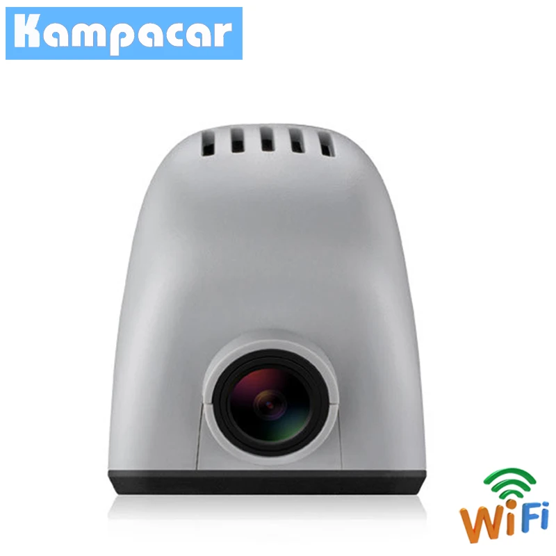 Kampacar зарядное устройство с двумя выходами для автомобиля, Wi-Fi, DVR камеры для Audi A3 A4 b7 A5 b8 A6 4F C6 Q7 4l 2006 2007 2008 2009 2010 Dash Cam авто автомобильных видеорегистраторов