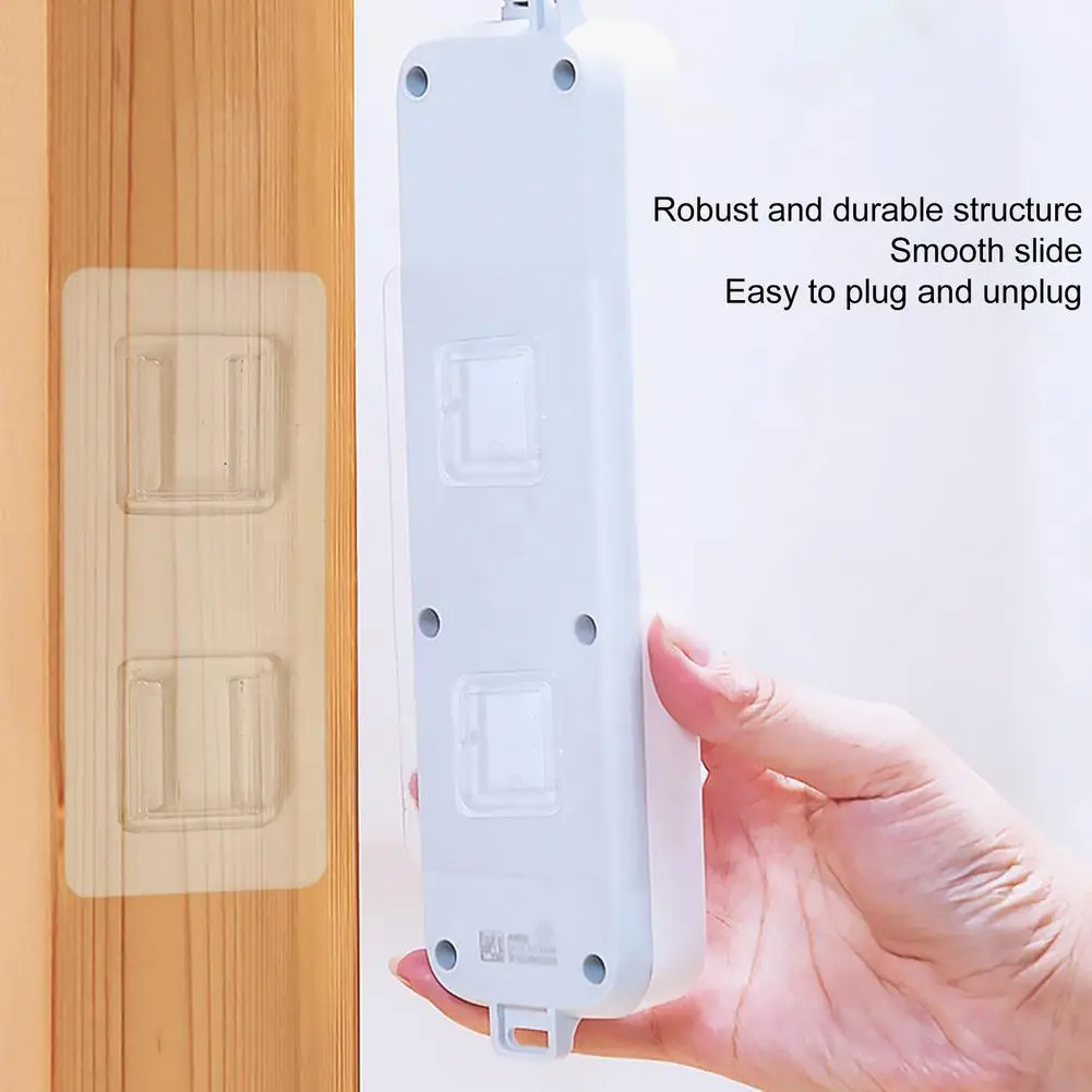 

10PCS Double-sided Adhesive Wall Hooks Wall Storage Waterproof Clothes Hats Towel Hooks Multi Hooks Kitchen Bath Door Hooks