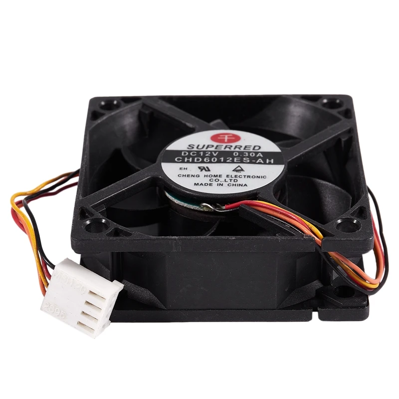 DC 12V 0.3A 60 мм 4 Pin коннектор PC чехол для компьютера вентилятор CHD6012ES AH|Кулеры и