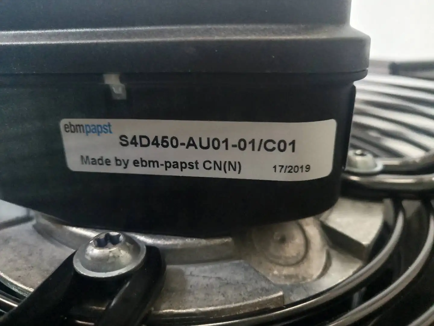 EBM motor S4D450-AU01-01/C01/ cold storage external rotor 380V axial fan | Обустройство дома