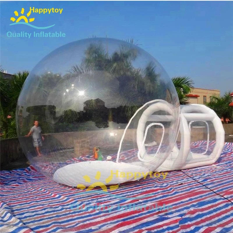 Надувная кемпинговая палатка из ПВХ роскошная надувная прозрачная пузырьковая