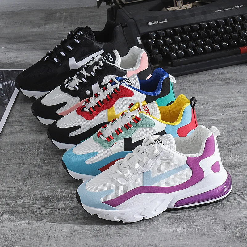 

2022 autumn new street shooting air cushion airmax sneakers women's thick soled dad shoes women's running shoes women's