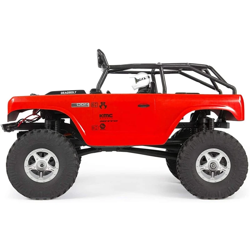 

for Axial SCX24 90081 1/24 RC Crawler Car 4PCS 1.0 Metal Beadlock Wheel Rims Wheel Hub Upgrade Parts Accessories