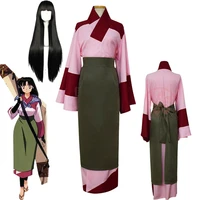 anime inuyasha sango kimono cosplay costume women girls japanese inuyasha sango kimon cos clothing