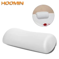 hoomin soft spa bath pillow waterproof bathroom accessories comfortable bathtub headrest with suction cups non slip