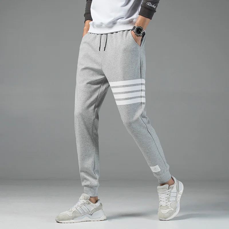 

2019 Autumn New Men's Casual Sweatpants Solid High Street Trousers Men Joggers Oversize Brand High Quality Men's Pants 4XL