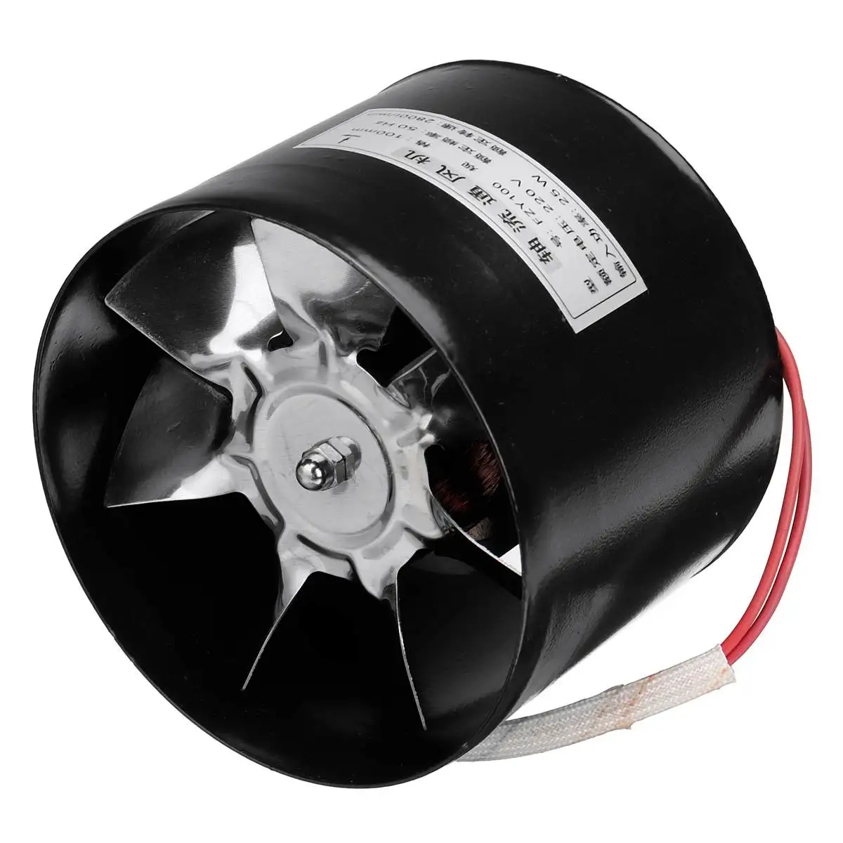 4 дюйма рядный канальный вентилятор аэрационный проем металлическая труба