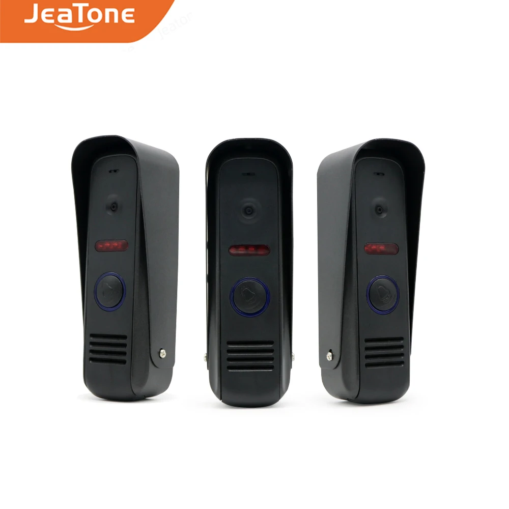 JeaTone трубка домофон домофона видео дверной звонок ИК камера высокое разрешение