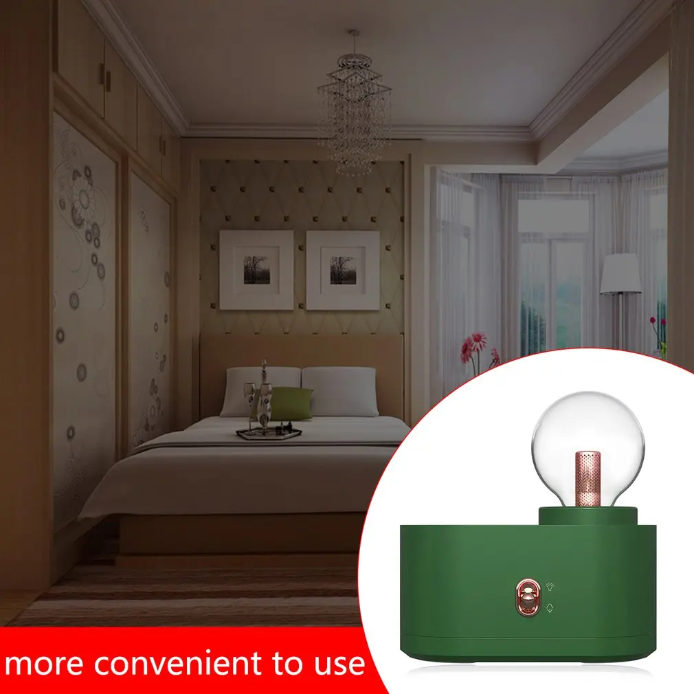 

350ML Aroma Essential Oil Diffuser USB Ultrasonic Air Humidifier with 1 Mist Outlet 7 Color LED Light for Home Office