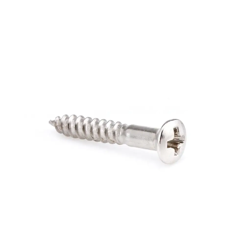 

Musiclily Pro 3.5x25mm Guitar Bass Bridge Countersunk Mounting Screws, Nickel (Set of 20)