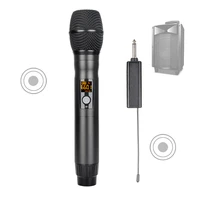 wireless karaoke microphone uhf home studio recording chargabl battery for professional dj speaker conference