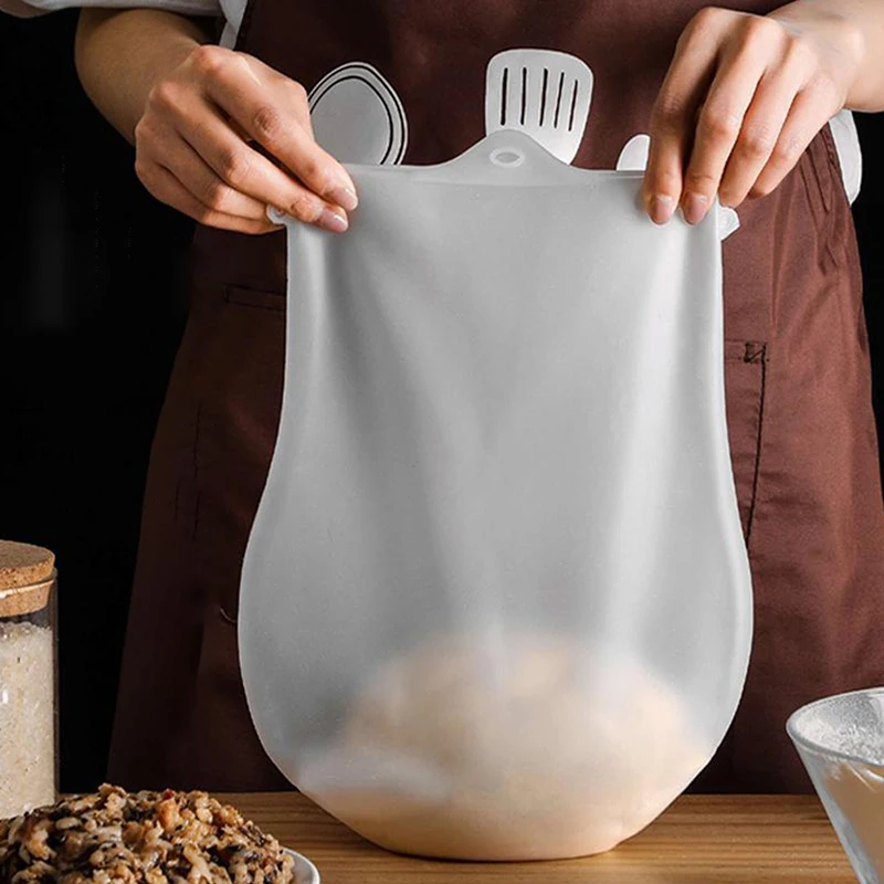 

3kg/6kg Silicone Kneading Bag Dough Flour Mixer Bag Multifunctional Flour Mixing Bag For Bread Pastry Pizza Nonstick Baking
