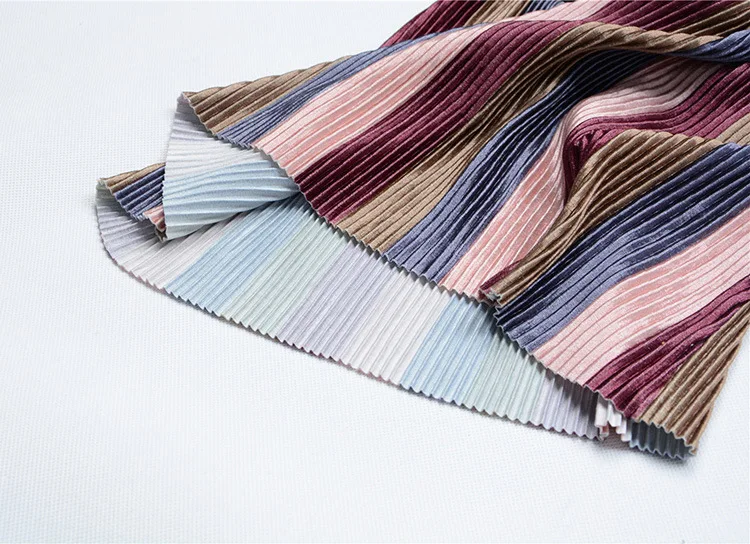 Юбка для девочек-подростков разноцветные металлические блестящие стежки