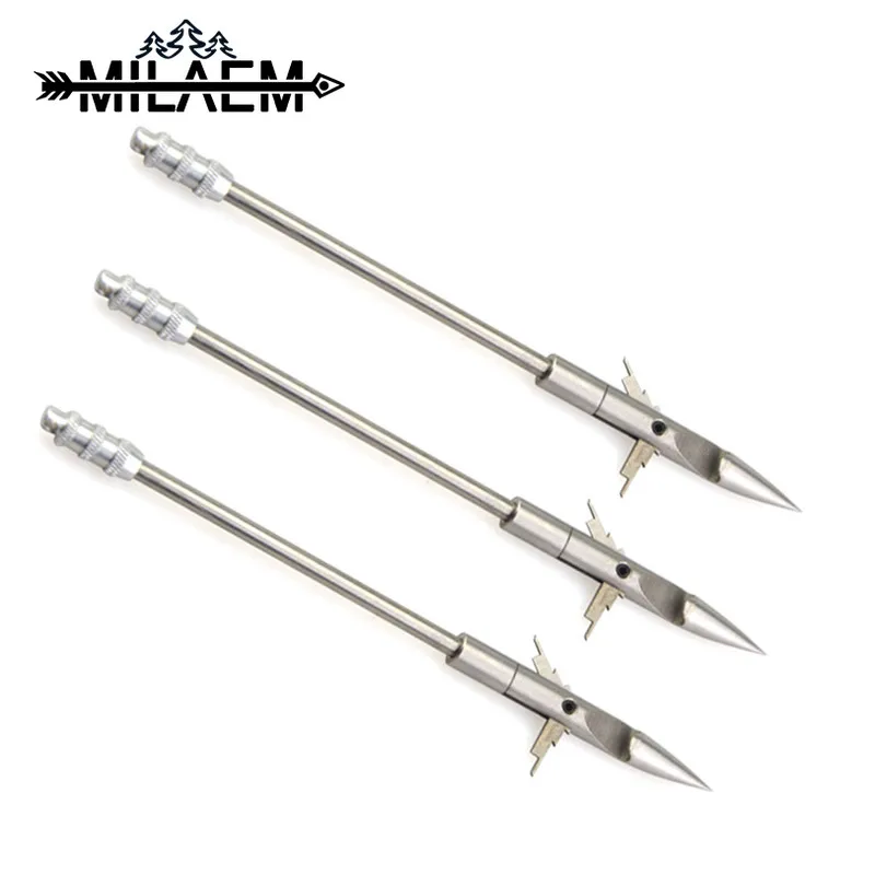 3/6 шт 155 см из нержавеющей стали Рогатка катапульты для рыбалки Дротика стрелы