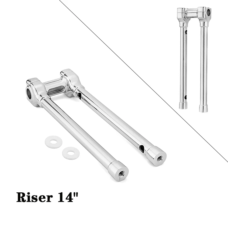 

Зажим для руля 14 "Riser 1" для Harley Dyna Low Rider/Softail Fat Boy/Sportster 1200 & 883/Touring Road King, запчасти для мотоциклов