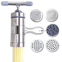 stainless steel noodle maker press pasta machine kitchen pressing spaghetti crank cutting noodle maker tools