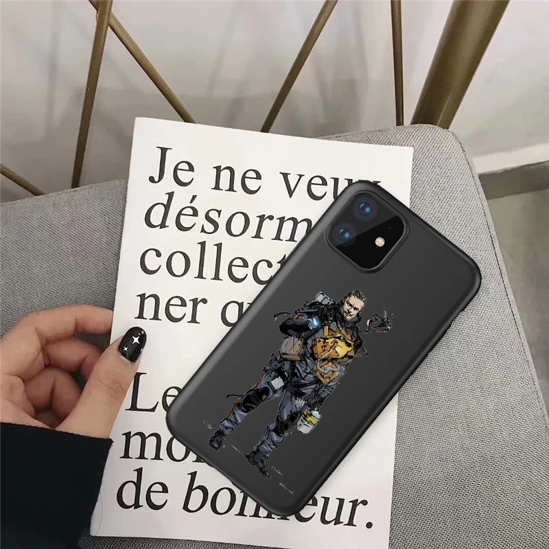 TPU Мягкий силиконовый чехол для телефона из ТПУ для iPhone 11 PRO MAX X XR XS MAX 6 6S 7 8 Plus - Цвет: TPU