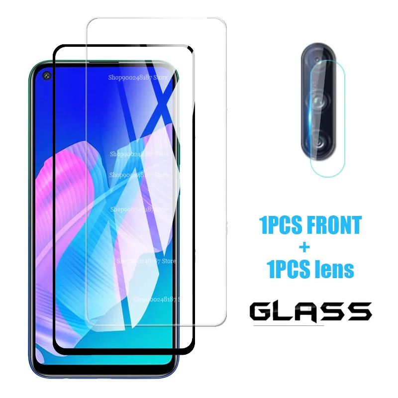 Защитное стекло для Huawei Y7P y7p ART-L28 ART-L29 Y7 Y 7 P 2 в 1 защитная пленка объектива камеры |