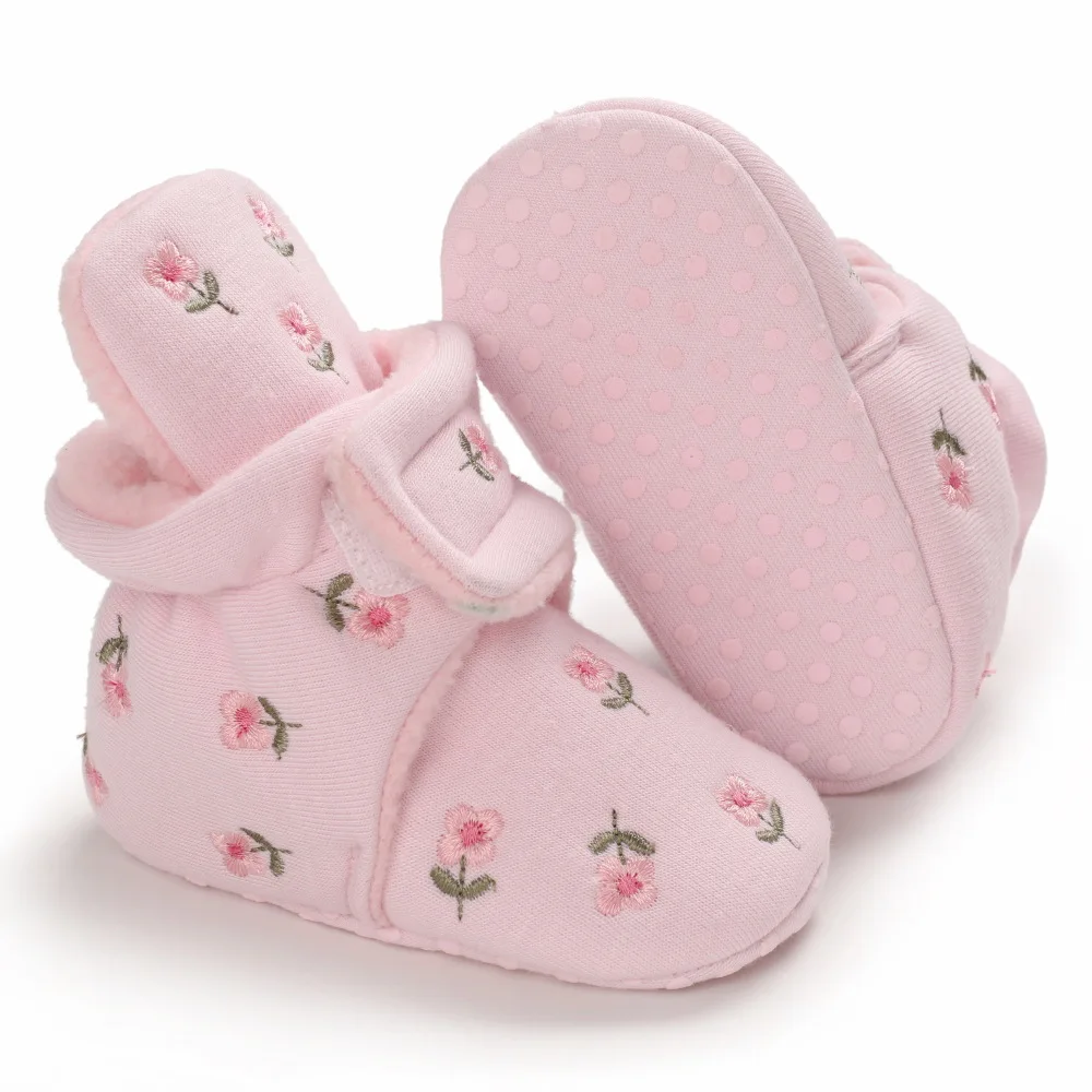 Хлопковые носки с принтом для новорожденных обувь мальчиков и девочек пинетки