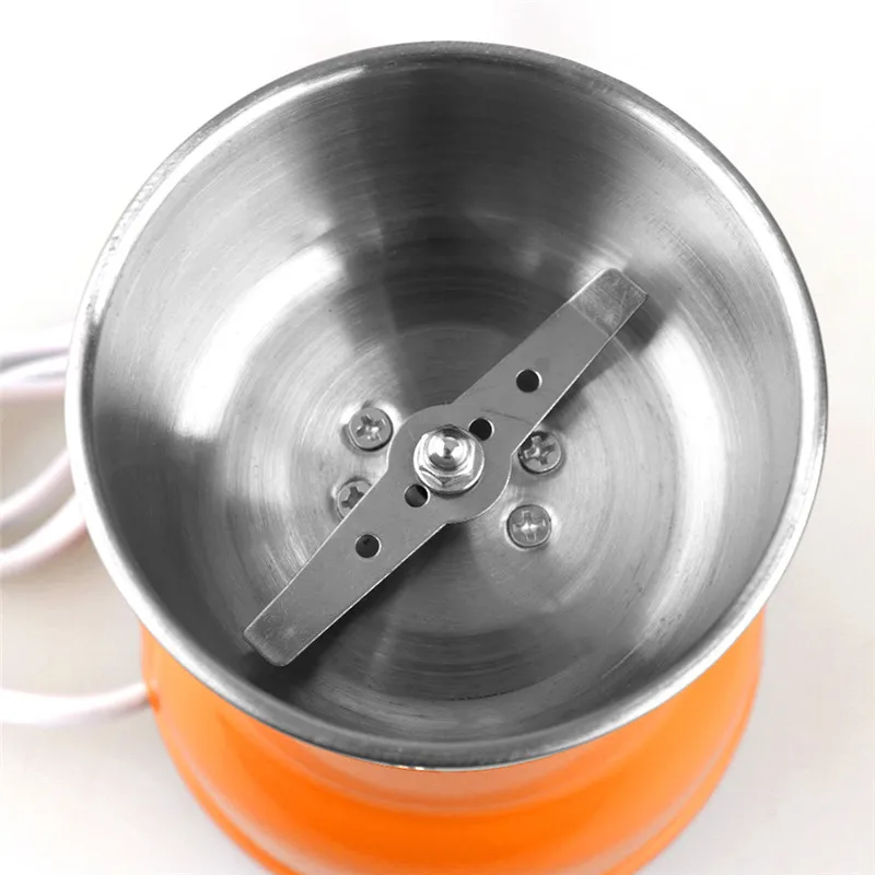 150 Вт кухонная электрическая кофемолка из нержавеющей травы Специи орехи зерно