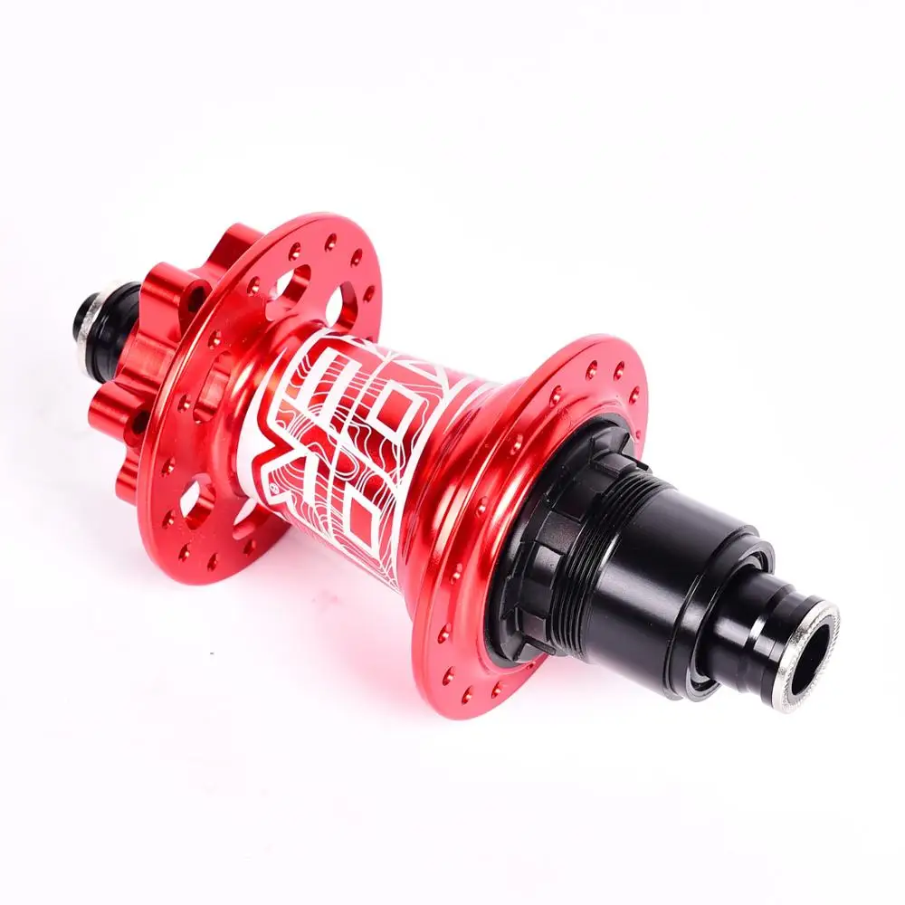 Koozer XM490 велосипедная ступица XX1 XD Кассетный корпус ступицы герметичный 4 подшипника горный велосипед Задняя Ступица 10*135 мм QR 12*142 мм 28 32 36 отверстия - Цвет: XD Red 12x142mm 36H