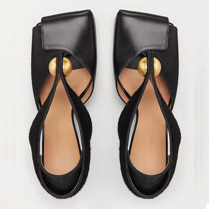 Женские сандалии на очень высоком каблуке туфли лодочки с квадратным носком и