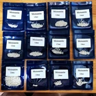 1CT в пакете оптовая продажа белый цвет от 0,9 мм до 3,0 мм EF маленький размер мелкий моиссанит круглой формы россыпью камня Лаборатории Драгоценных Камней