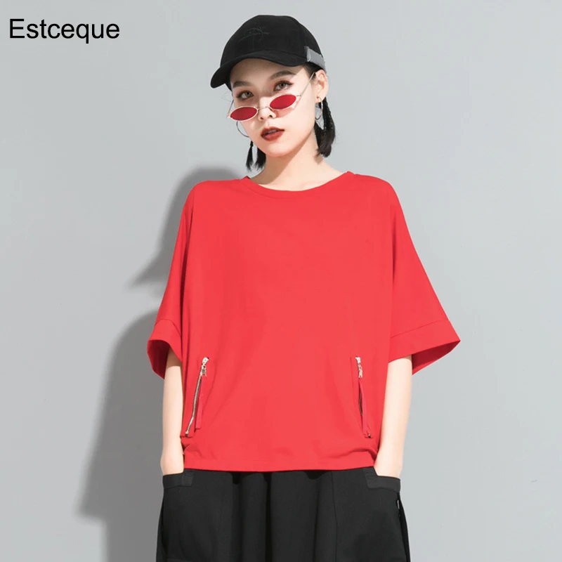 Футболка женская с капюшоном однотонная Свободная рубашка круглым вырезом на