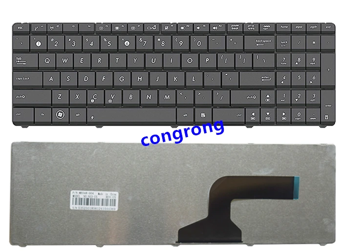 

US keyboard For ASUS K54C K54L K54LY X54C X54L X54LY A54C A54L A54LY laptop keyboard MP-10A76E06528