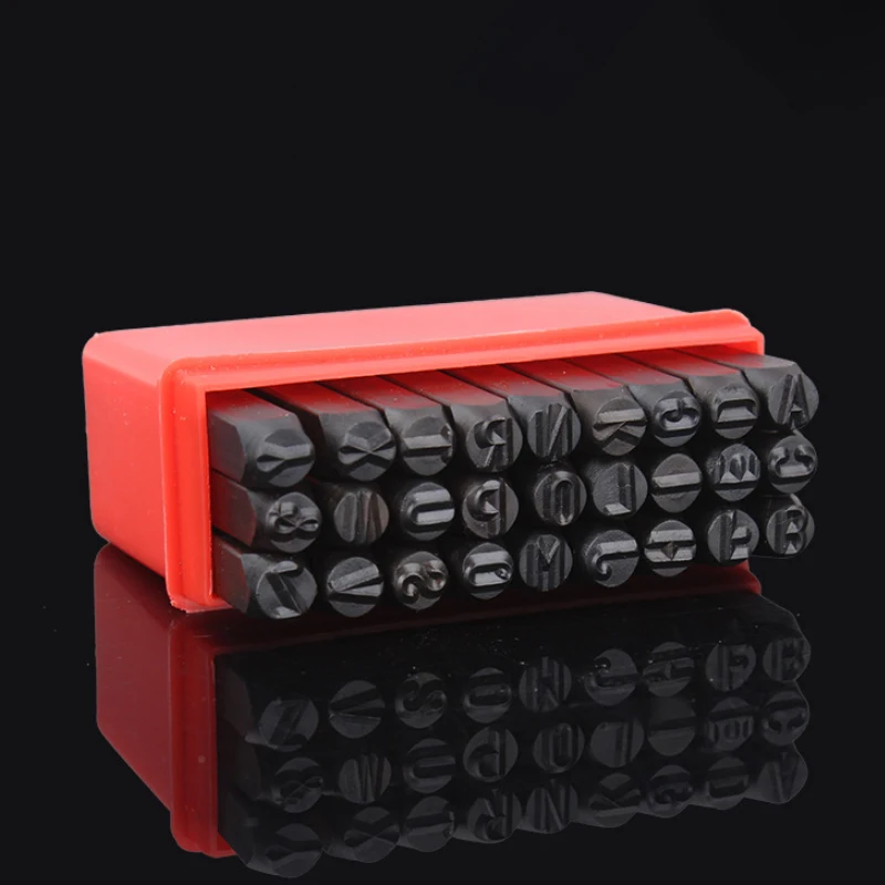 Штамп с логотипом стальной штамп металлический инструмент цифры буквы алфавита