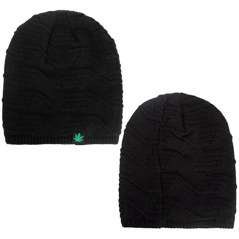 Шапка-бини для мужчин и женщин шерстяная шапка в стиле хип-хоп панк зимняя