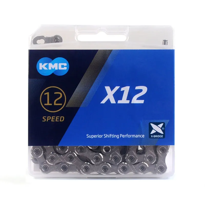 KMC X12 MTB/дорожный велосипед 12/24 скорость универсальная цепь передачи оригинальный