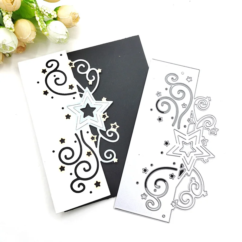 

Julyarts Star New Cut Die for 2021 Die Cuts for Card Making for DIY Scrapbook Cutting Die Paper Cards Embossed Decorative Craft