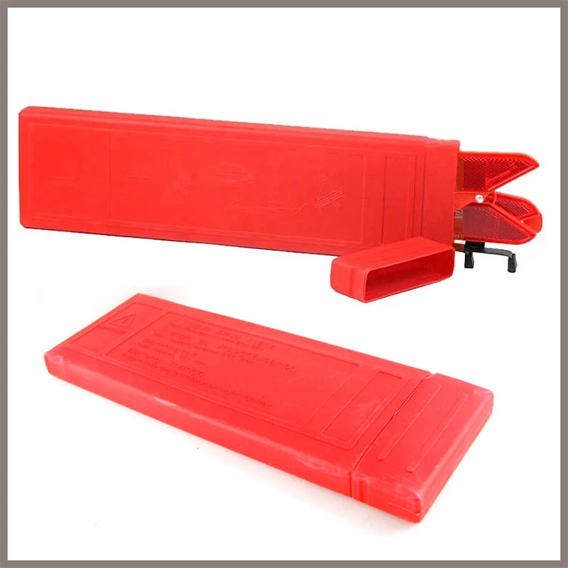 

Car Warning Triangle Red Reflective Emergency Breakdown Accessories Safety Car Parking Folded Stop Warning Car Accessories