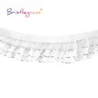 Женское двухслойное платье-пачка с оборками и кружевной отделкой, 2-10 ярдов, повязка из спандекса, 25 мм