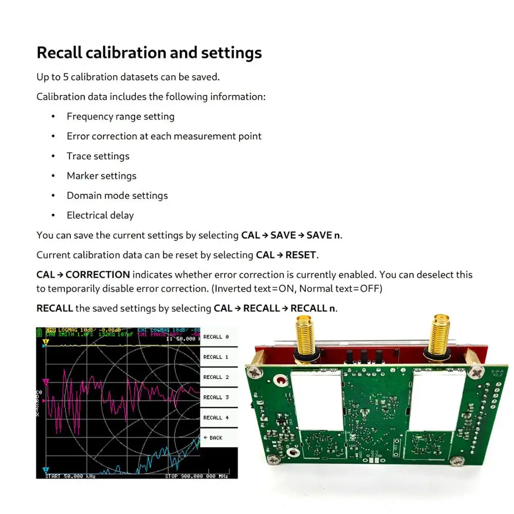 Анализатор антенны NanoVNA V2 Векторный анализатор сети 3 ГГц идентификационный HF VHF