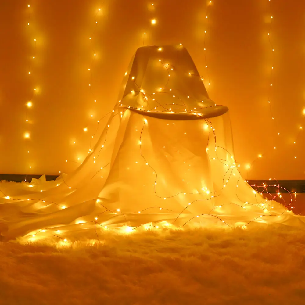 СВЕТОДИОДНАЯ Гирлянда GFLAI с дистанционным управлением LED занавеска для дома