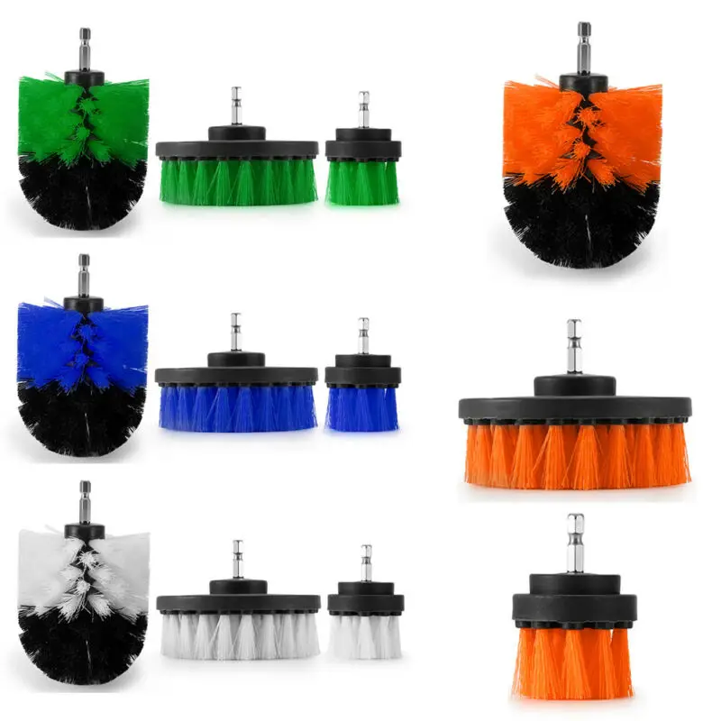 3 шт. электрическая щетка для чистки плитки и ванной|Чистящие щетки| |