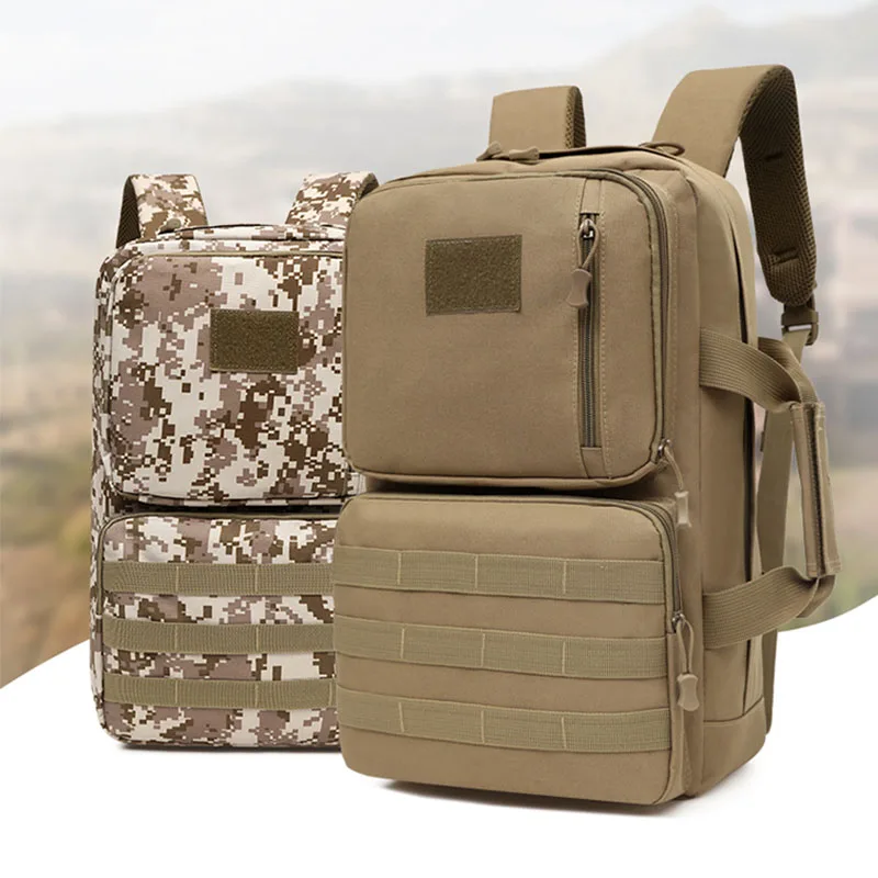 Тактический камуфляжный рюкзак на плечо нейлоновый водонепроницаемый