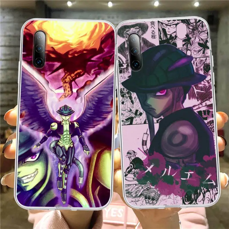 

Meruem Hxh Phone Case For Samsung S20 S21 Note20 A71 A30s A52 Plus Ultra lite Transparent Nax Fundas Cover