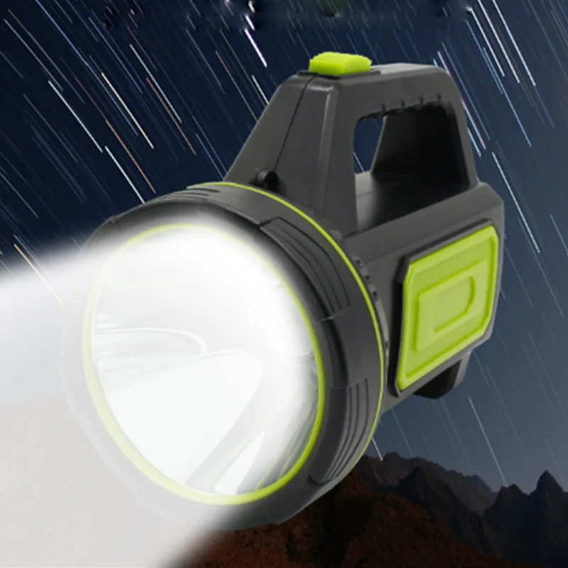 Дальний прожектор. Портативный фонарь led Portable Searchlight t-50. Герметичные прожектора освещения. Купить переносные прожектора для дальнего освещения.